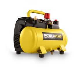 POWX1721 Compresor 1100W - 6l sin aceite1,5hp