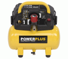 POWX1721 Compresor 1100W - 6l sin aceite1,5hp