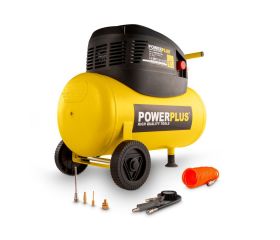 POWX1730 Compresor 1100W 24L sin aceite