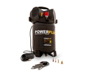 POWX1731 Compresor 1100W 24L +6pcs sin aceite 1,5hp