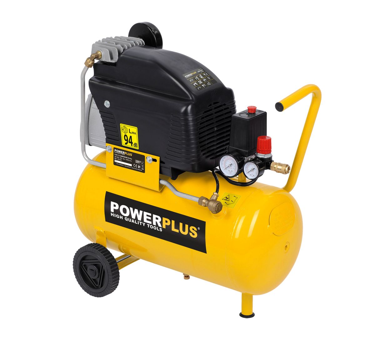 POWX1735 Compresor lubricado 1500W 24L