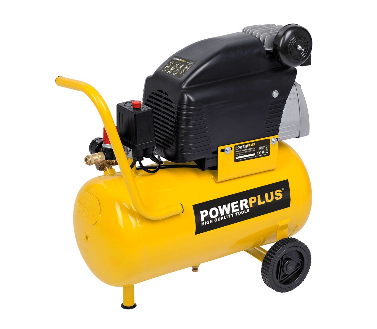 POWX1735 Compresor lubricado 1500W 24L
