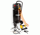 POWX1751 Compresor sin aceite 1100W 50L - 11 acc.