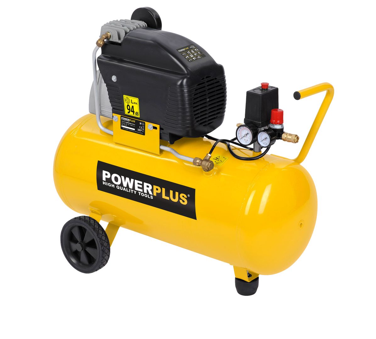 POWX1760 Compresor lubricado 1500W - 50L