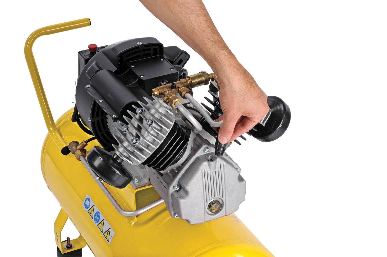 POWX1770 Compresor lubricado 2200W - 50L