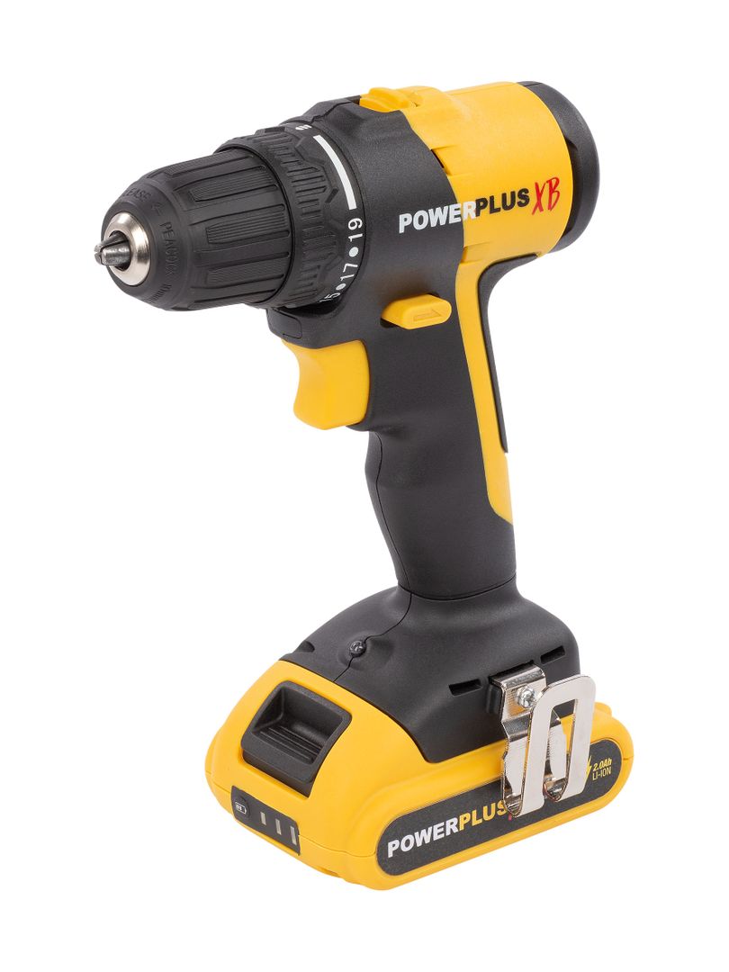 POWXBBOX10 Juego de herramientas eléctricas para el hogar 2 artículos - incl. batería 20V 4.0Ah y cargador