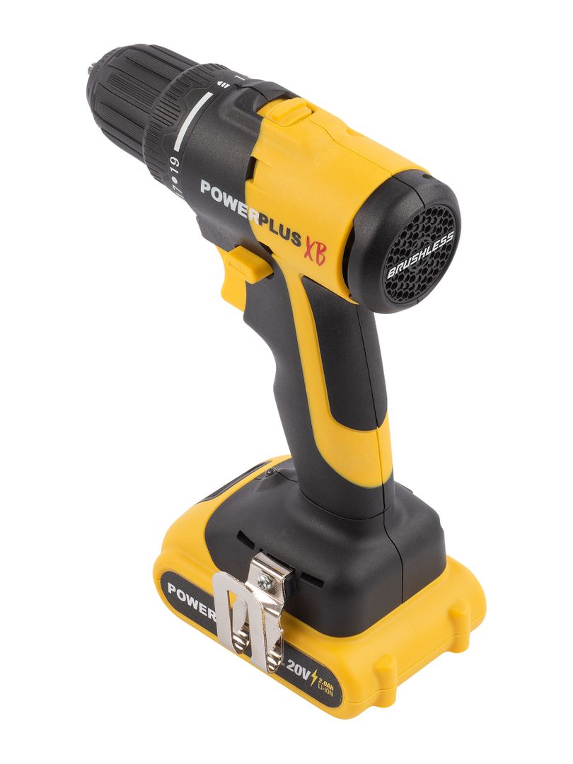 POWXBBOX10 Juego de herramientas eléctricas para el hogar 2 artículos - incl. batería 20V 4.0Ah y cargador