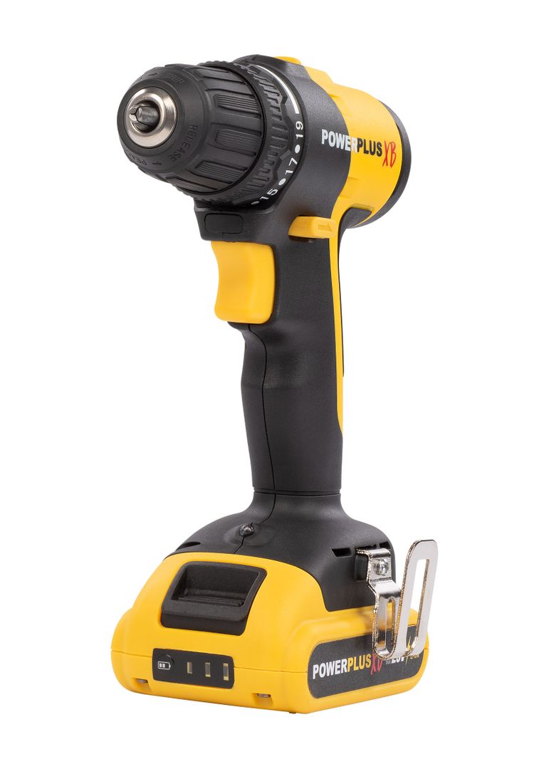 POWXBBOX10 Juego de herramientas eléctricas para el hogar 2 artículos - incl. batería 20V 4.0Ah y cargador