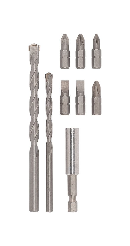 POWXB10060 Destornillador - taladradora de impacto sin cepillos 20V 30Nm - incl. batería 20V 2.0Ah y cargador - 9 acc.