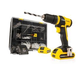 POWXB10070 Destornillador - taladradora de impacto sin cepillos 20V 30Nm - incl. 2 baterías 20V 1.5Ah y cargador- 362 acc.