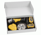 POWXB20030 Amoladora angular sin cepillos 20V Ø 115mm - incl. 2 baterías 20V 4.0Ah y cargador - 5 acc.