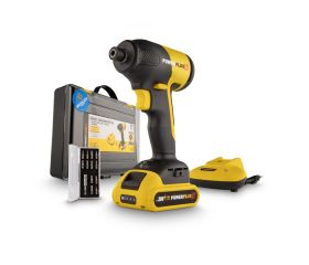 POWXB30020 Atornillador de impacto sin cepillos 20V 160Nm - incl. batería 20V 2.0Ah y cargador - 13 acc.