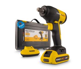 POWXB30050 Llave de impacto sin cepillos 20V 220Nm - incl. batería 20V 2.0Ah y cargador - 3 acc.