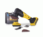 POWXB40020 Multiherramienta oscilante sin cepillos 20V - incl. batería 20V 2.0Ah y cargador - 14 acc.