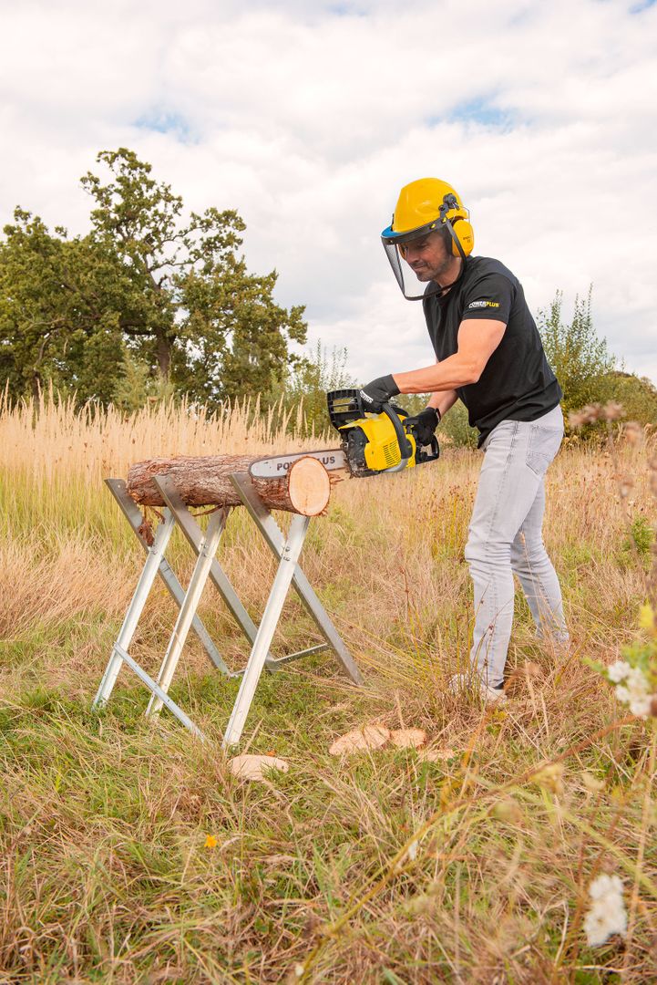 POWXG10211 Motosierra 37.2cc 400mm - 1 acc.