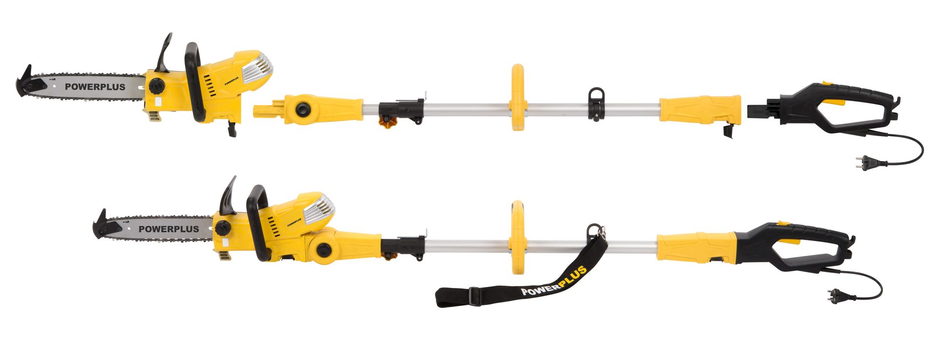 POWXG1032 Motosierra telescópica 900W  300mm - 1 acc.