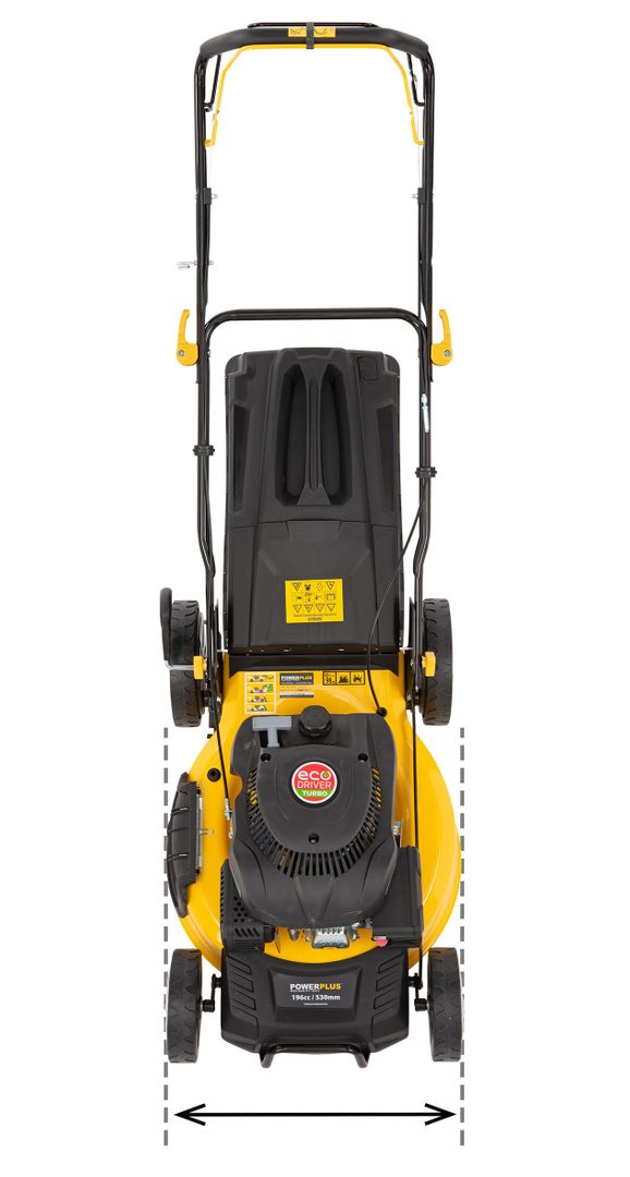 POWXG60250 Cortacésped 196cc 530mm