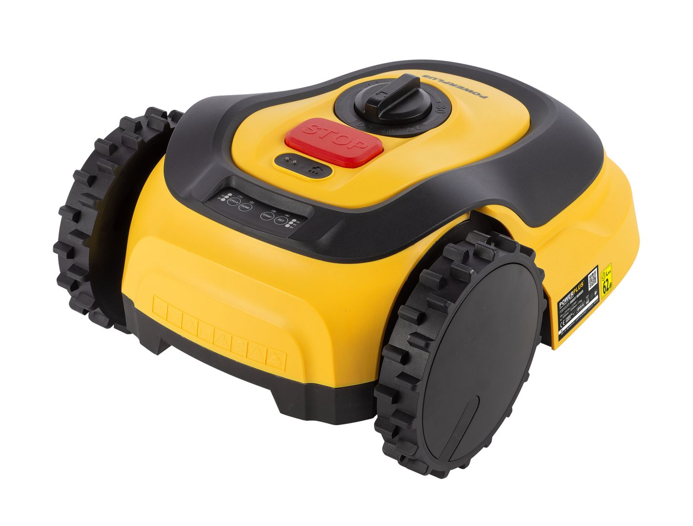 POWXG6305 Robot cortacésped sin cepillos 18V 2.5Ah - hasta 500m²