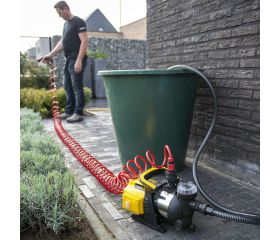 POWXG9554 Bomba de pressión 1000w anillo inox jardín