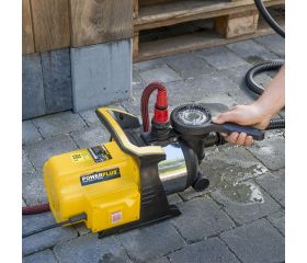 POWXG9554 Bomba de pressión 1000w anillo inox jardín