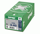 CABEZA PLANA SPAX-S NERVIOS DE FRENADO T-STAR PLUS T10 ROSCA PARCIAL WIROX 1000 UD.