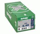 CABEZA MÚLTIPLE PLANA SPAX T-STAR PLUS T20 ROSCA PARCIAL WIROX 500 UD.