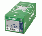 CABEZA MÚLTIPLE PLANA SPAX T-STAR PLUS T20 ROSCA PARCIAL WIROX 500 UD.