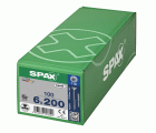 CABEZA MÚLTIPLE PLANA SPAX T-STAR PLUS T30 ROSCA PARCIAL WIROX 100 UD.