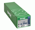 CABEZA MÚLTIPLE PLANA SPAX T-STAR PLUS T30 ROSCA PARCIAL WIROX 100 UD.