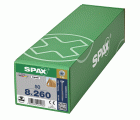 CABEZA MÚLTIPLE PLANA SPAX NERVIOS DE FRENADO T-STAR PLUS T40 ROSCA PARCIAL WIROX 50 UD.