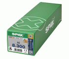 CABEZA MÚLTIPLE PLANA SPAX T-STAR PLUS T40 ROSCA PARCIAL WIROX 50 UD.