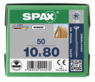 CABEZA MÚLTIPLE PLANA SPAX T-STAR PLUS T50 ROSCA PARCIAL WIROX 50 UD.