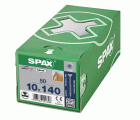 CABEZA MÚLTIPLE PLANA SPAX T-STAR PLUS T50 ROSCA PARCIAL WIROX 50 UD.