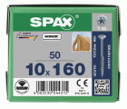 CABEZA MÚLTIPLE PLANA SPAX T-STAR PLUS T50 ROSCA PARCIAL WIROX 50 UD.