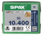 CABEZA MÚLTIPLE PLANA SPAX-S T-STAR PLUS T50 ROSCA PARCIAL WIROX 50 UD.