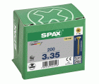 CABEZA PLANA SPAX-S NERVIOS DE FRENADO T-STAR PLUS T10 ROSCA PARCIAL YELLOX 200 UD.