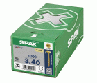 CABEZA PLANA SPAX-S NERVIOS DE FRENADO T-STAR PLUS T10 ROSCA PARCIAL YELLOX 1000 UD.