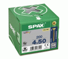 CABEZA MÚLTIPLE PLANA SPAX T-STAR PLUS T20 ROSCA PARCIAL YELLOX 200 UD.