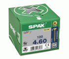 CABEZA MÚLTIPLE PLANA SPAX T-STAR PLUS T20 ROSCA PARCIAL YELLOX 100 UD.