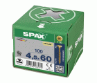 CABEZA MÚLTIPLE PLANA SPAX T-STAR PLUS T20 ROSCA PARCIAL YELLOX 100 UD.