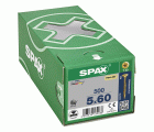 CABEZA MÚLTIPLE PLANA SPAX T-STAR PLUS T20 ROSCA PARCIAL YELLOX 500 UD.