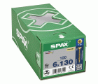CABEZA MÚLTIPLE PLANA SPAX T-STAR PLUS T30 ROSCA PARCIAL YELLOX 100 UD.