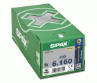 CABEZA MÚLTIPLE PLANA SPAX T-STAR PLUS T30 ROSCA PARCIAL 4CUT YELLOX 100 UD.