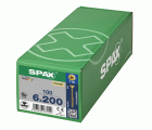 CABEZA MÚLTIPLE PLANA SPAX T-STAR PLUS T30 ROSCA PARCIAL 4CUT YELLOX 100 UD.