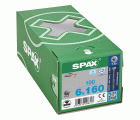 CABEZA MÚLTIPLE PLANA SPAX A2 T-STAR PLUS T30 ROSCA PARCIAL 4CUT 100 UD.
