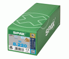 CABEZA MÚLTIPLE PLANA SPAX A2 T-STAR PLUS T40 ROSCA PARCIAL 4CUT 50 UD.