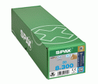CABEZA MÚLTIPLE PLANA SPAX A2 T-STAR PLUS T40 ROSCA PARCIAL 4CUT 50 UD.