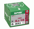 CABEZA REDONDA SPAX T-STAR PLUS T15 ROSCA COMPLETA WIROX 1000 UD.