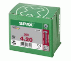 CABEZA REDONDA SPAX T-STAR PLUS T20 ROSCA COMPLETA WIROX 200 UD.