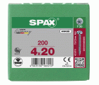 CABEZA REDONDA SPAX T-STAR PLUS T20 ROSCA COMPLETA WIROX 200 UD.